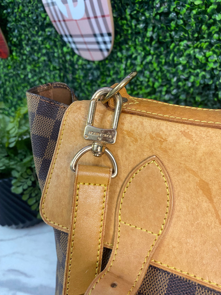 Louis Vuitton Damier Ebene Clipper Luggage Bag (4323)