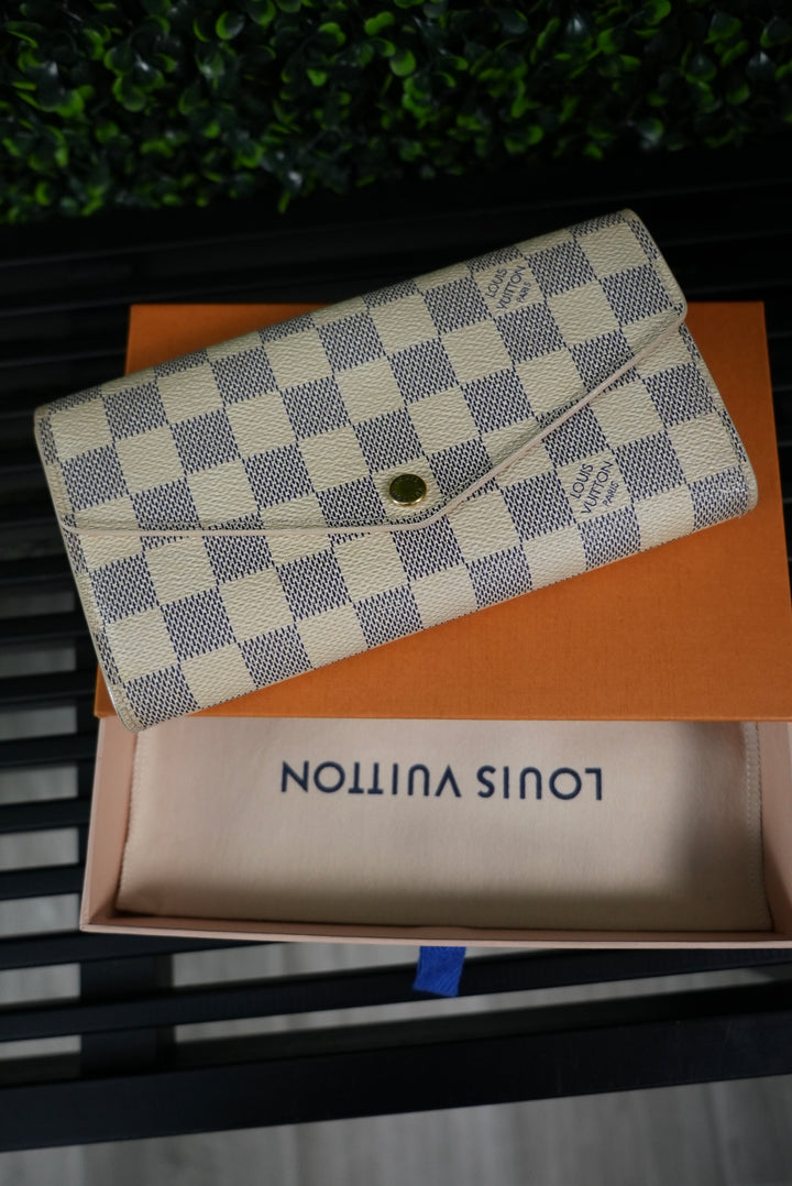 Louis Vuitton Damier Azur Long Wallet