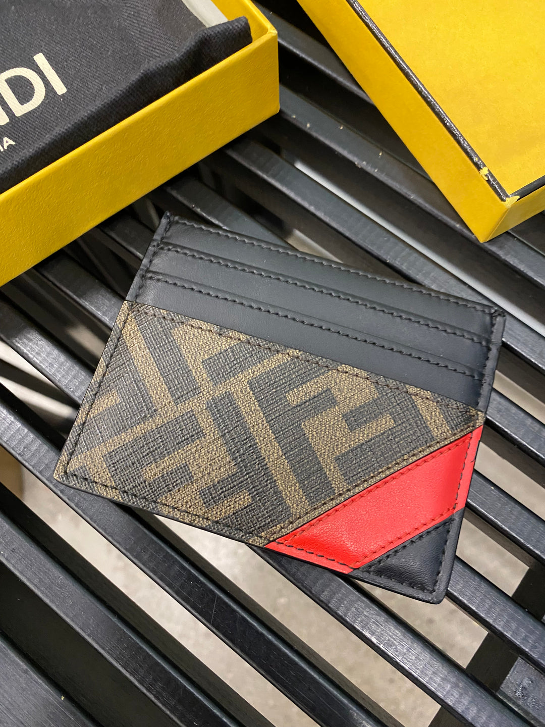 Fendi Zucca Card Holder (8531)