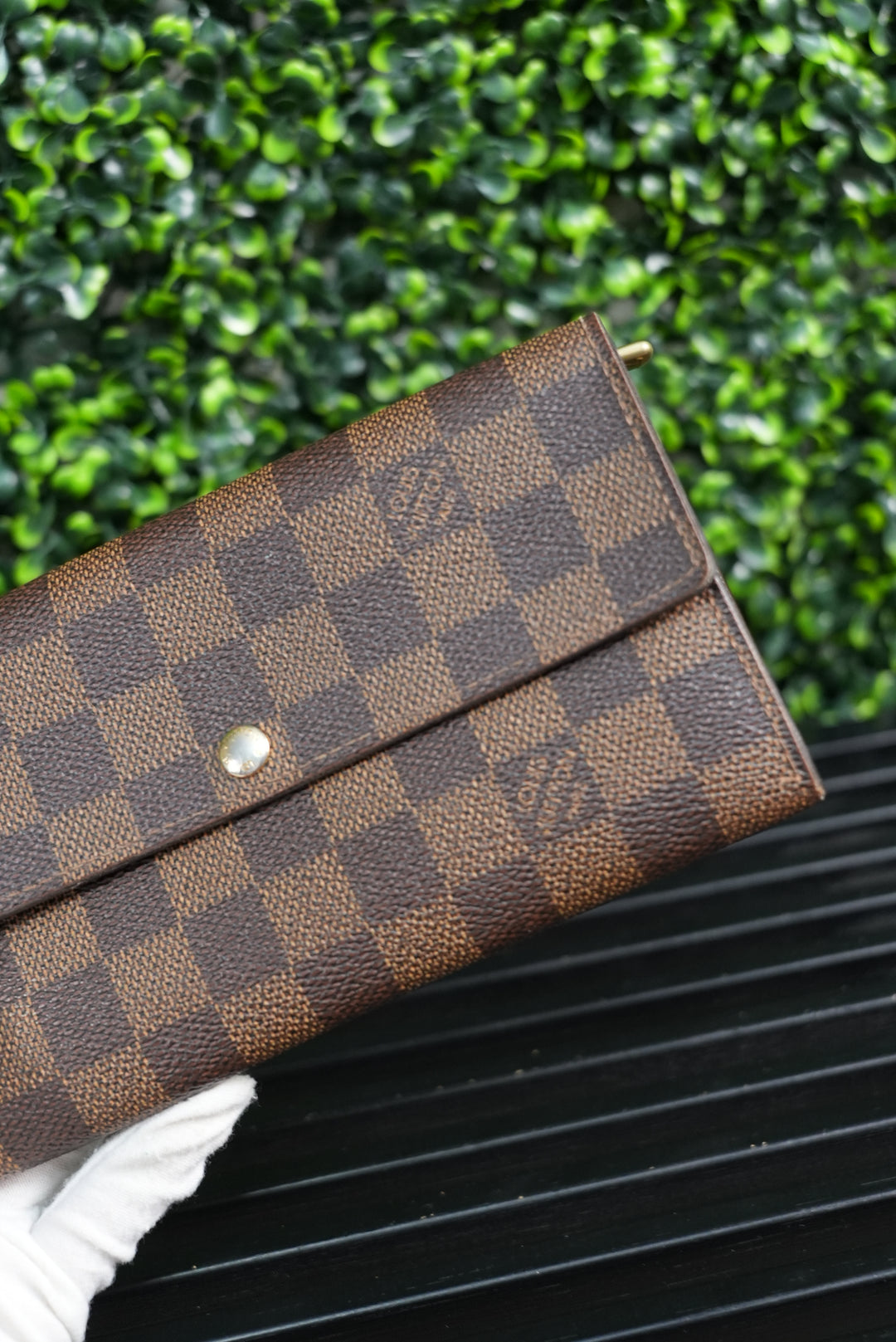 Louis Vuitton Damier Ebene Long Wallet