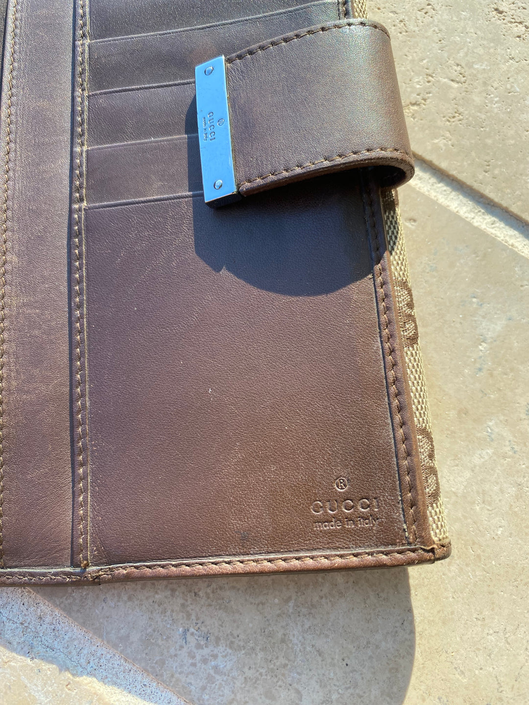 Gucci GG Canvas Long Wallet (2454)