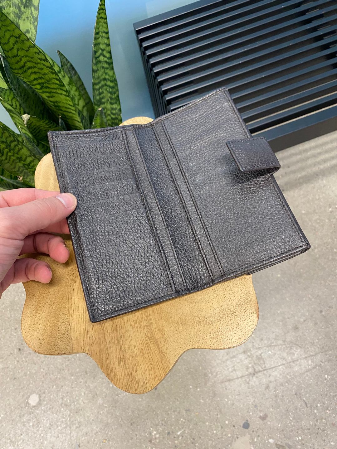 Gucci Brown GG Canvas Long Wallet (1787)