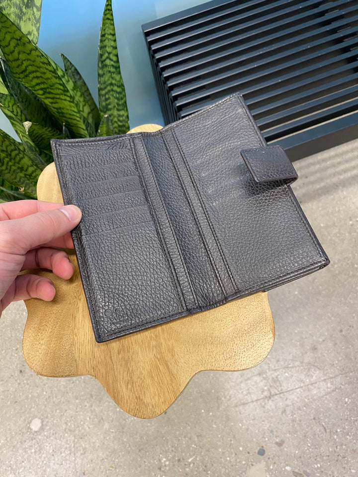 Gucci Brown GG Canvas Long Wallet (1787)