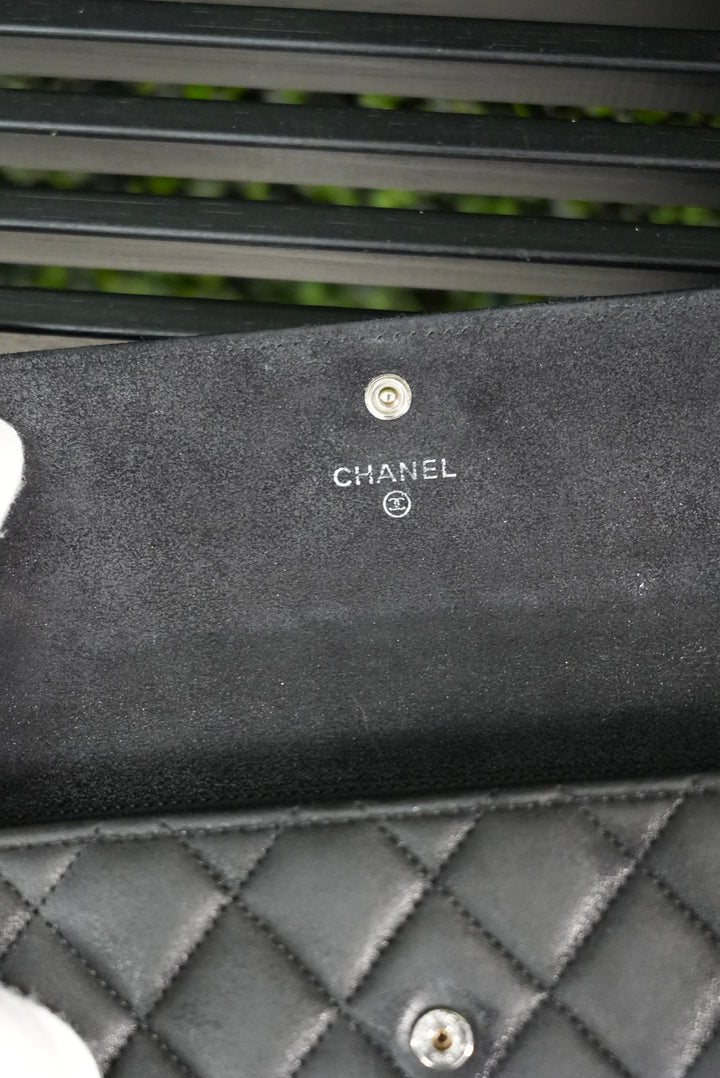 Chanel Timeless Black Long Wallet