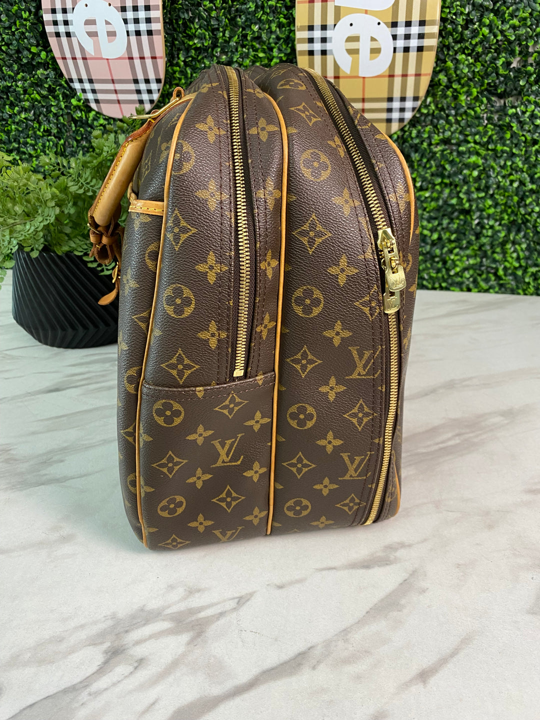 Louis Vuitton Monogram Alize Travel Bag (3903)