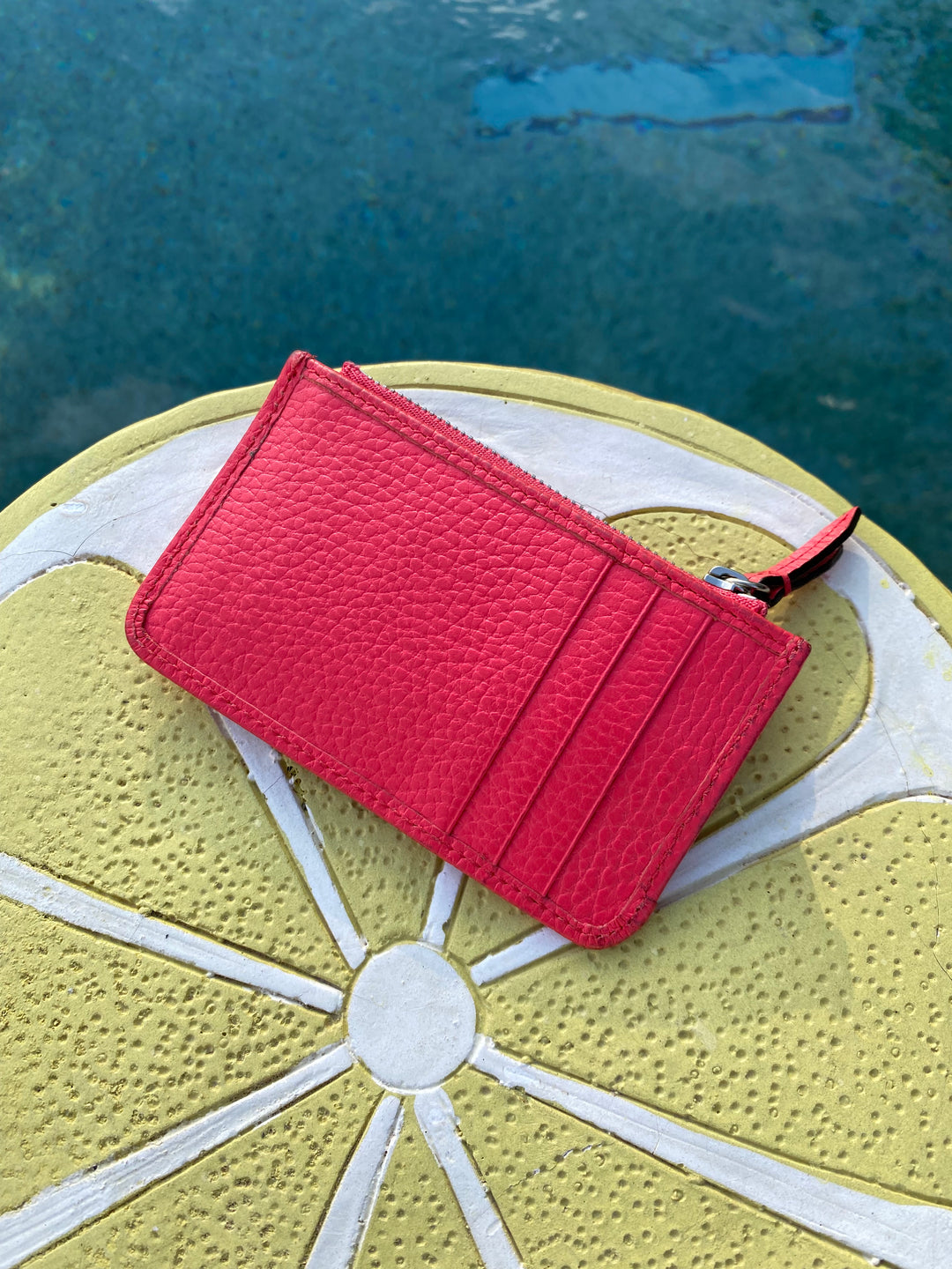 Gucci Pink Pebbled Leather Marmont Key Cles (2959)