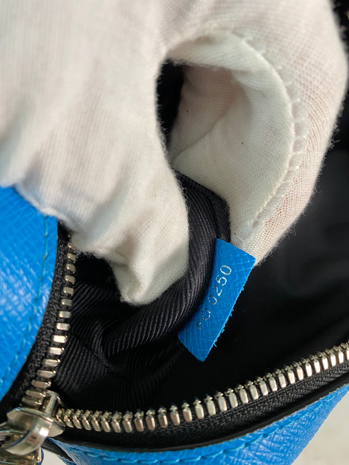 Louis Vuitton Blue Taigarama Outdoor Messenger Bag (2880)