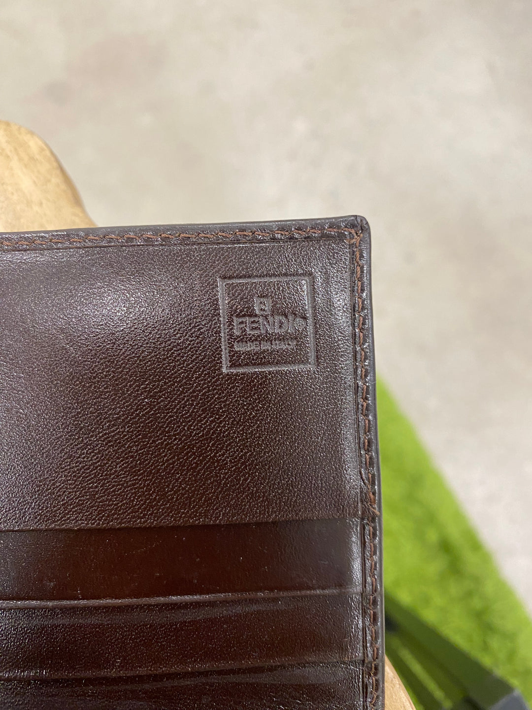 Fendi Zucca Long Flap Wallet (4605)