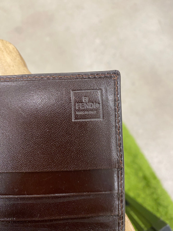 Fendi Zucca Long Flap Wallet (4605)