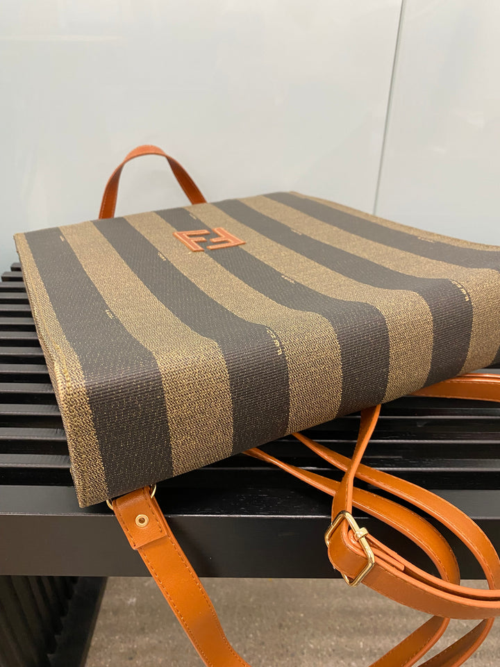 Fendi Pequin 2 Way Tote and Backpack (8903)