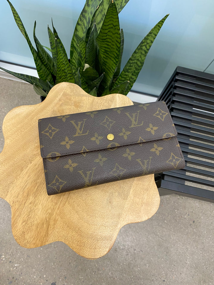 Louis Vuitton Monogram International Long Wallet (6954)