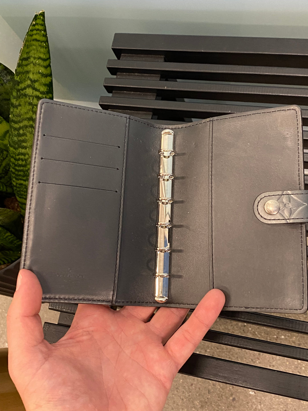Louis Vuitton Matte Monogram Agenda PM (1144)