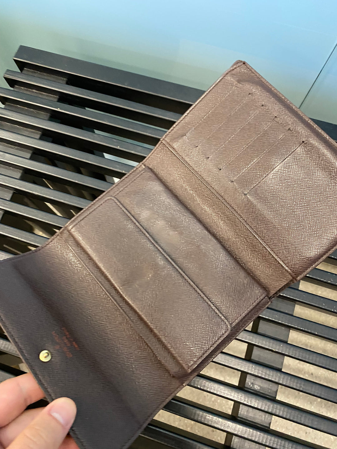 Louis Vuitton Damier Ebene Porte Etui Wallet (1473)