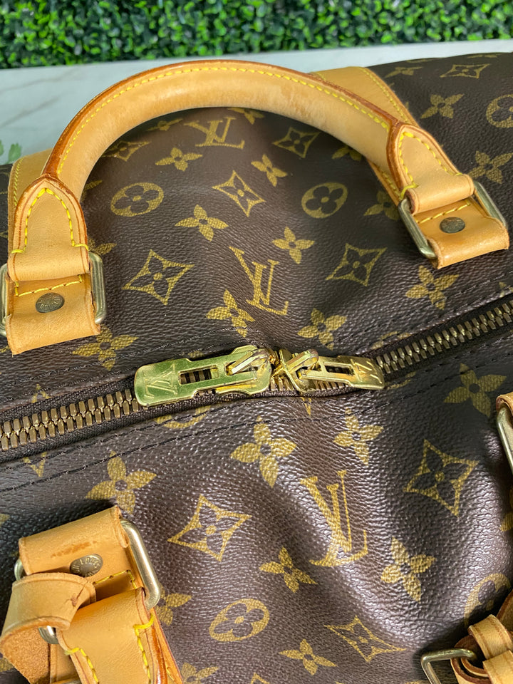 Louis Vuitton Monogram Keepall Bandouliere 60 (0647)