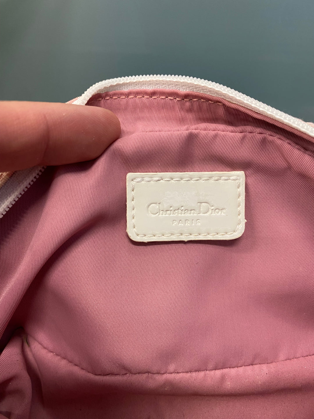 Christian Dior Pink Trotter Pouch (9966)