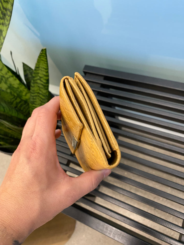 Gucci Yellow Guccissima Long Wallet (7353)