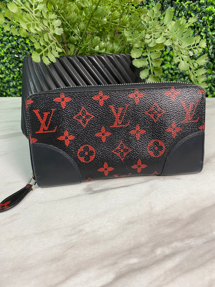 Louis Vuitton Monogram Infrarouge Zippy Wallet (4777)